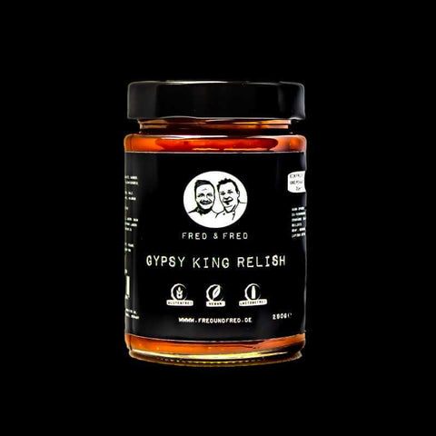 Fred & Fred Gypsy King Relish Sauce 290ml im Glas