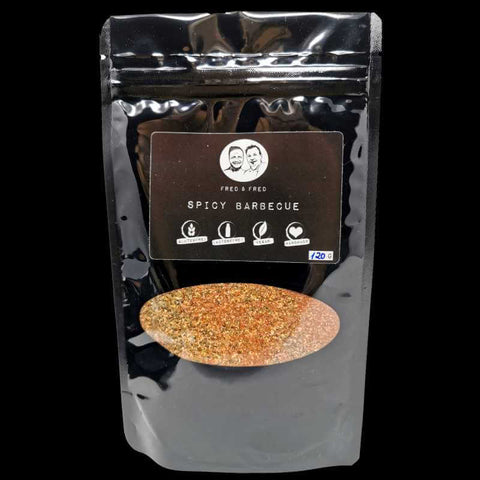 Fred & Fred Gewürzmischung Spicy Barbecue Rub 120g Beutel